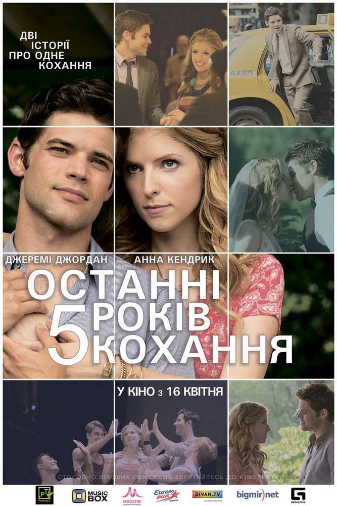 Останні п'ять років кохання (2014)
